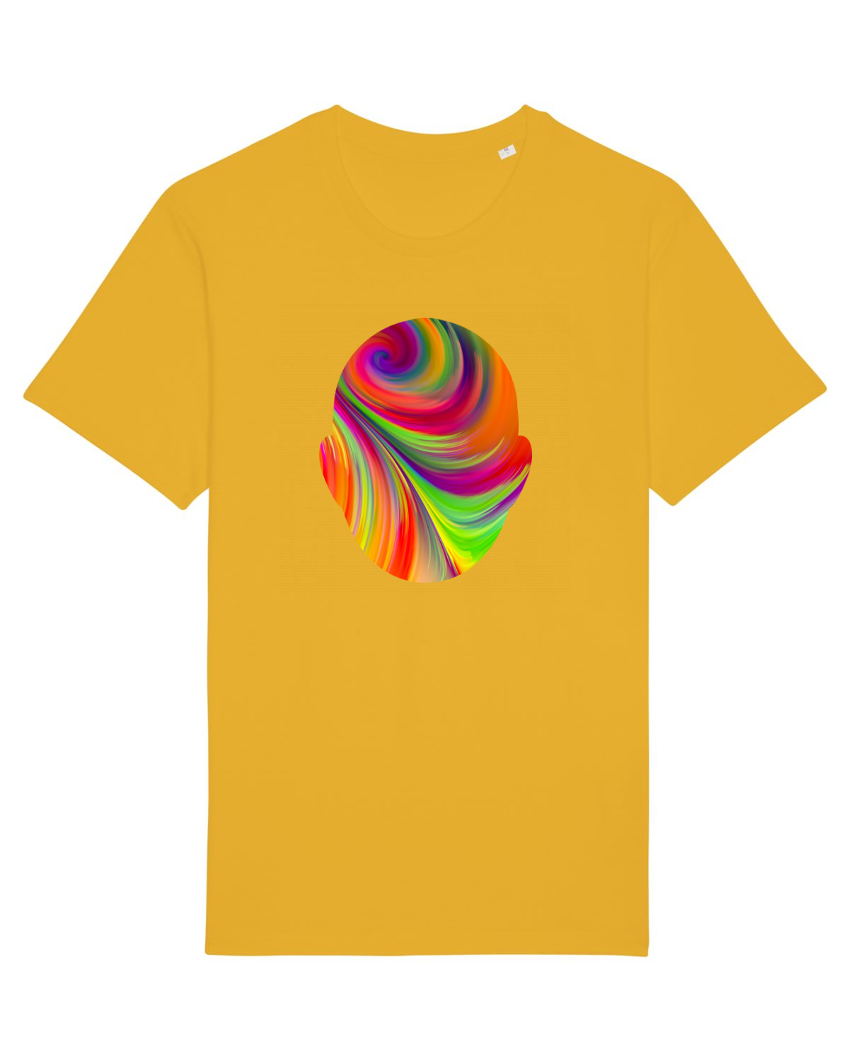 Tricou mânecă scurtă Unisex Rocker Spectra Yellow