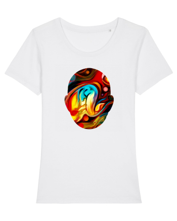 Psychedelic Man  White