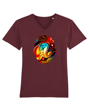 Psychedelic Man  Burgundy