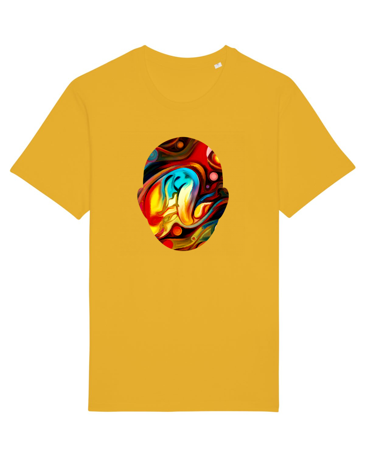 Tricou mânecă scurtă Unisex Rocker Spectra Yellow