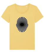 Psychedelic Man  Tricou mânecă scurtă guler larg fitted Damă Expresser