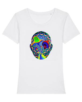 Psychedelic Man  White