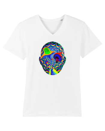 Psychedelic Man  White