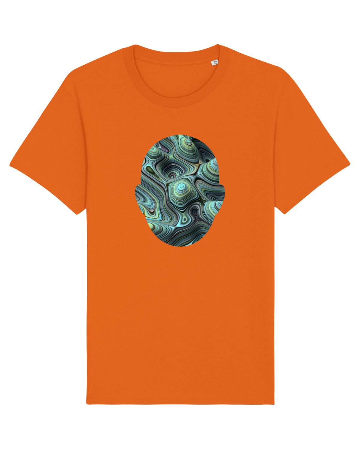 Tricou mânecă scurtă Unisex Rocker Bright Orange