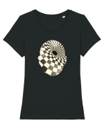Psychedelic Man  Tricou mânecă scurtă guler larg fitted Damă Expresser
