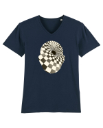 Psychedelic Man  Tricou mânecă scurtă guler V Bărbat Presenter