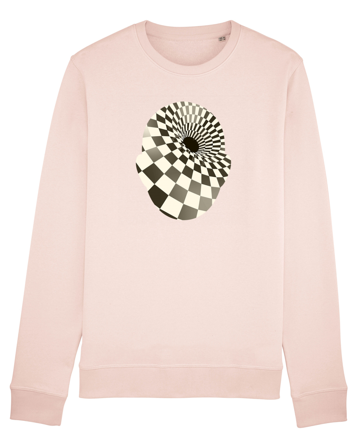 Bluză mânecă lungă Unisex Rise Candy Pink