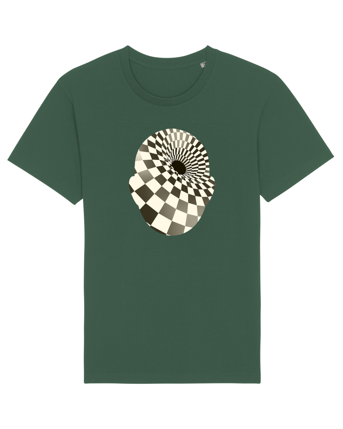 Tricou mânecă scurtă Unisex Rocker Bottle Green