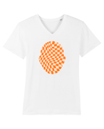 Psychedelic Man  Tricou mânecă scurtă guler V Bărbat Presenter