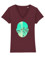 Summer In My Mind Tricou mânecă scurtă guler V Damă Evoker