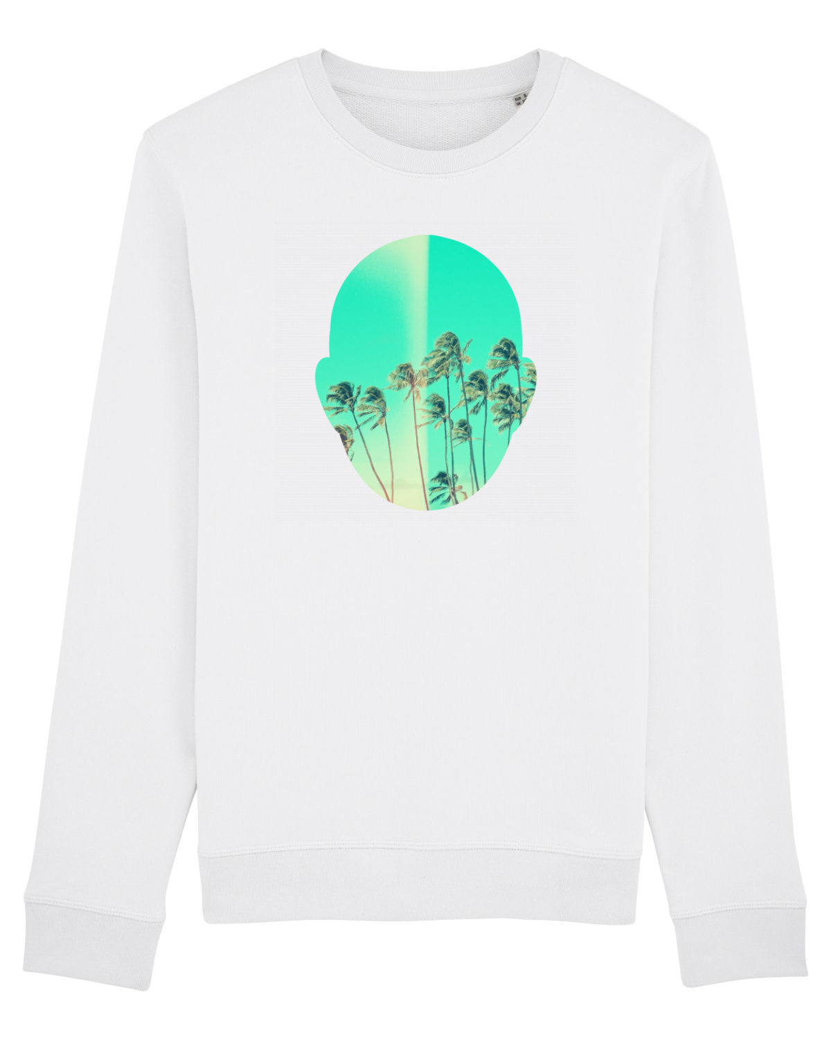 Bluză mânecă lungă Unisex Rise White