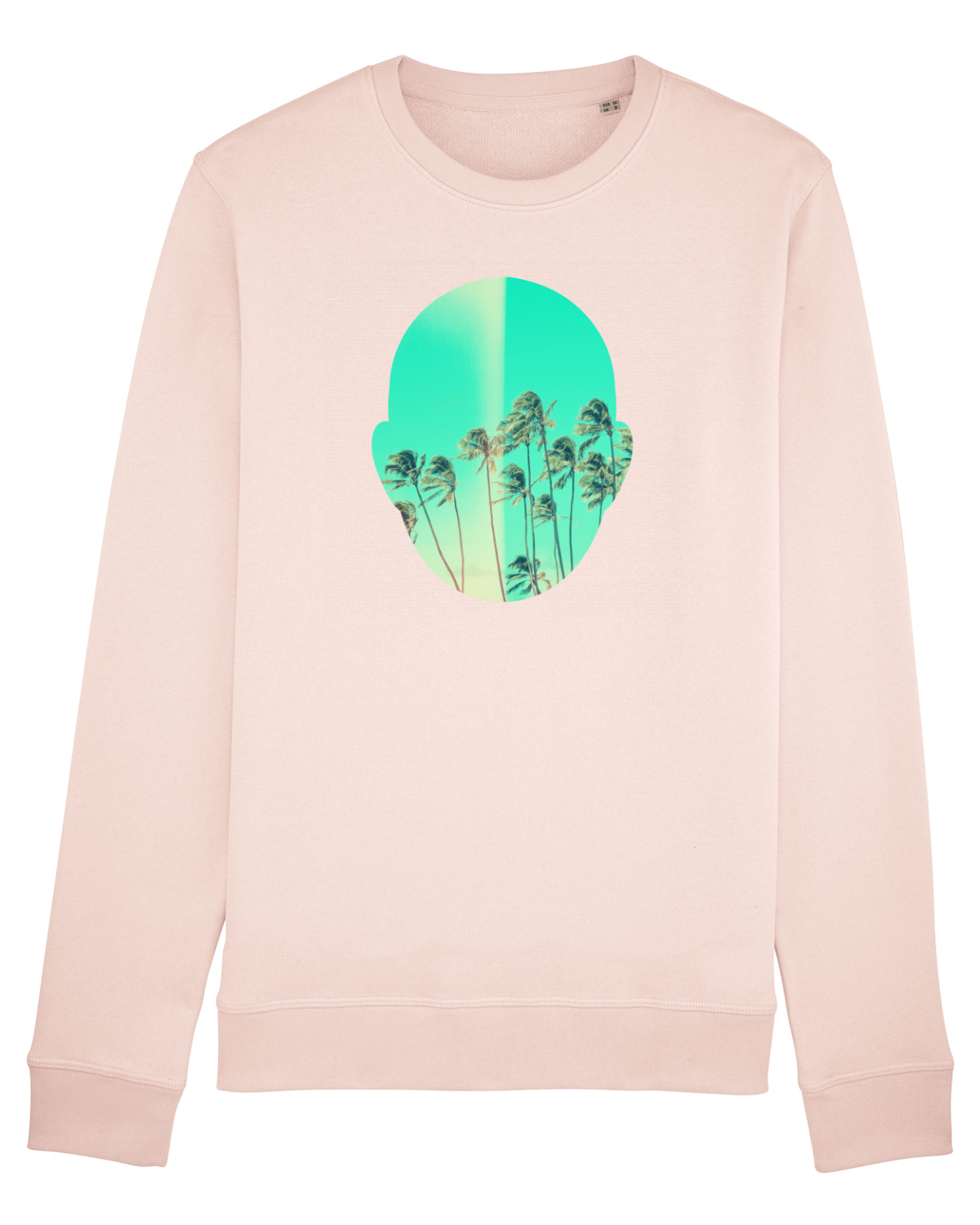 Bluză mânecă lungă Unisex Rise Candy Pink