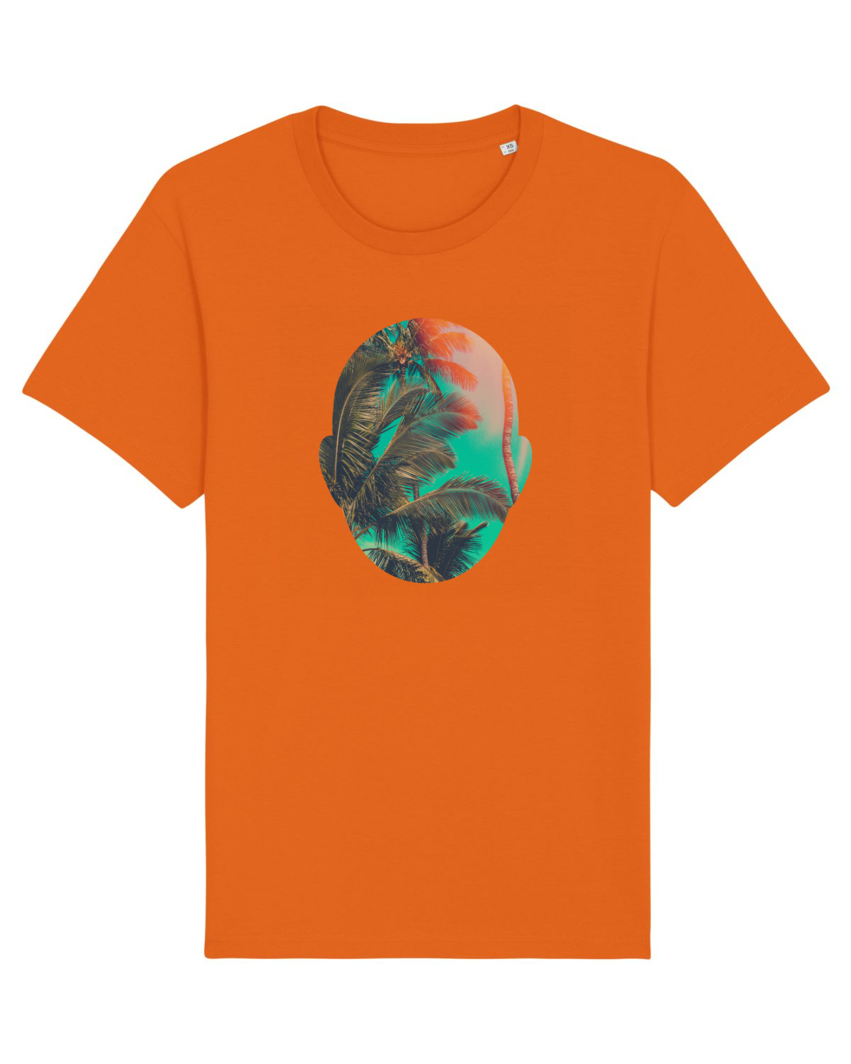 Tricou mânecă scurtă Unisex Rocker Bright Orange