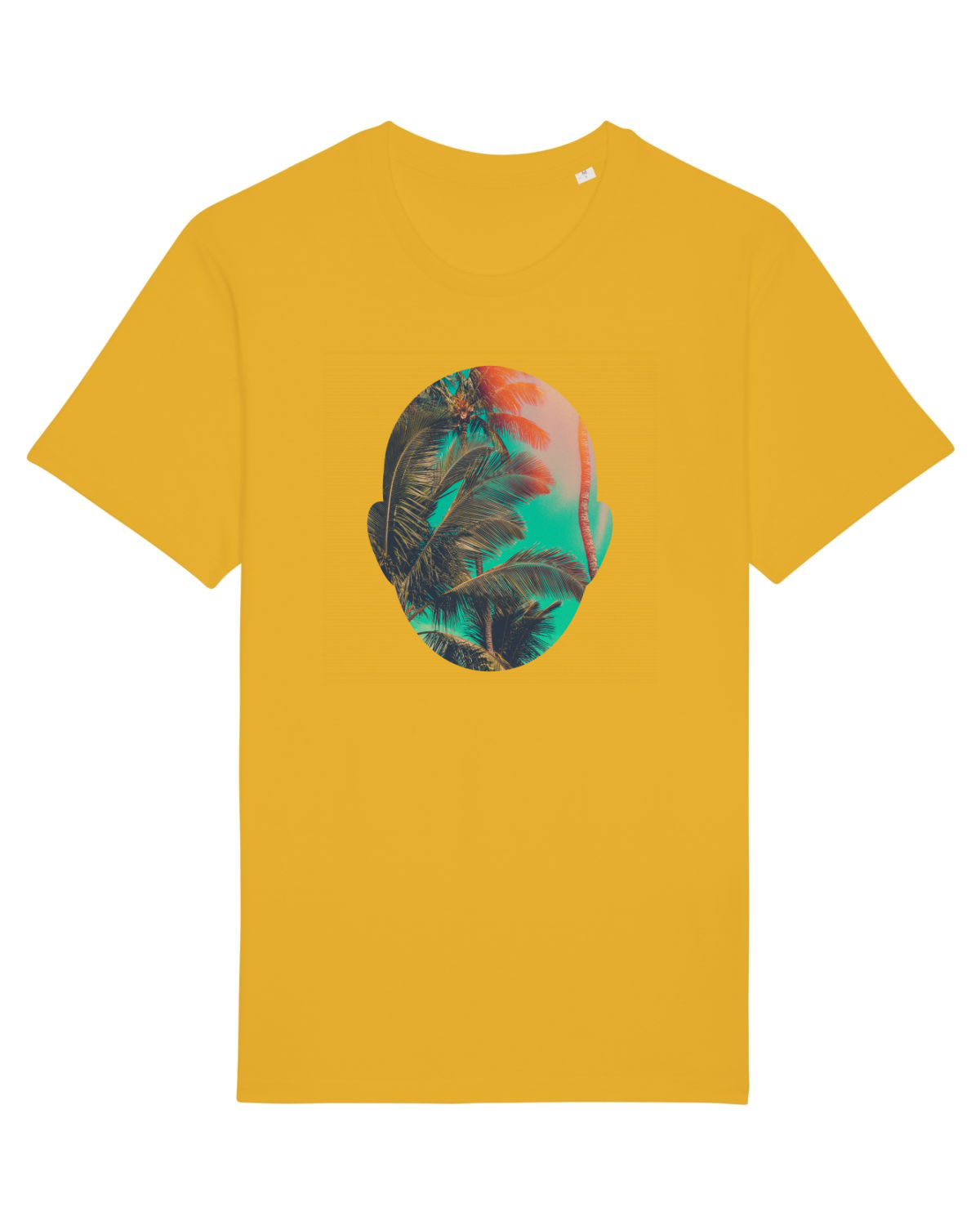 Tricou mânecă scurtă Unisex Rocker Spectra Yellow
