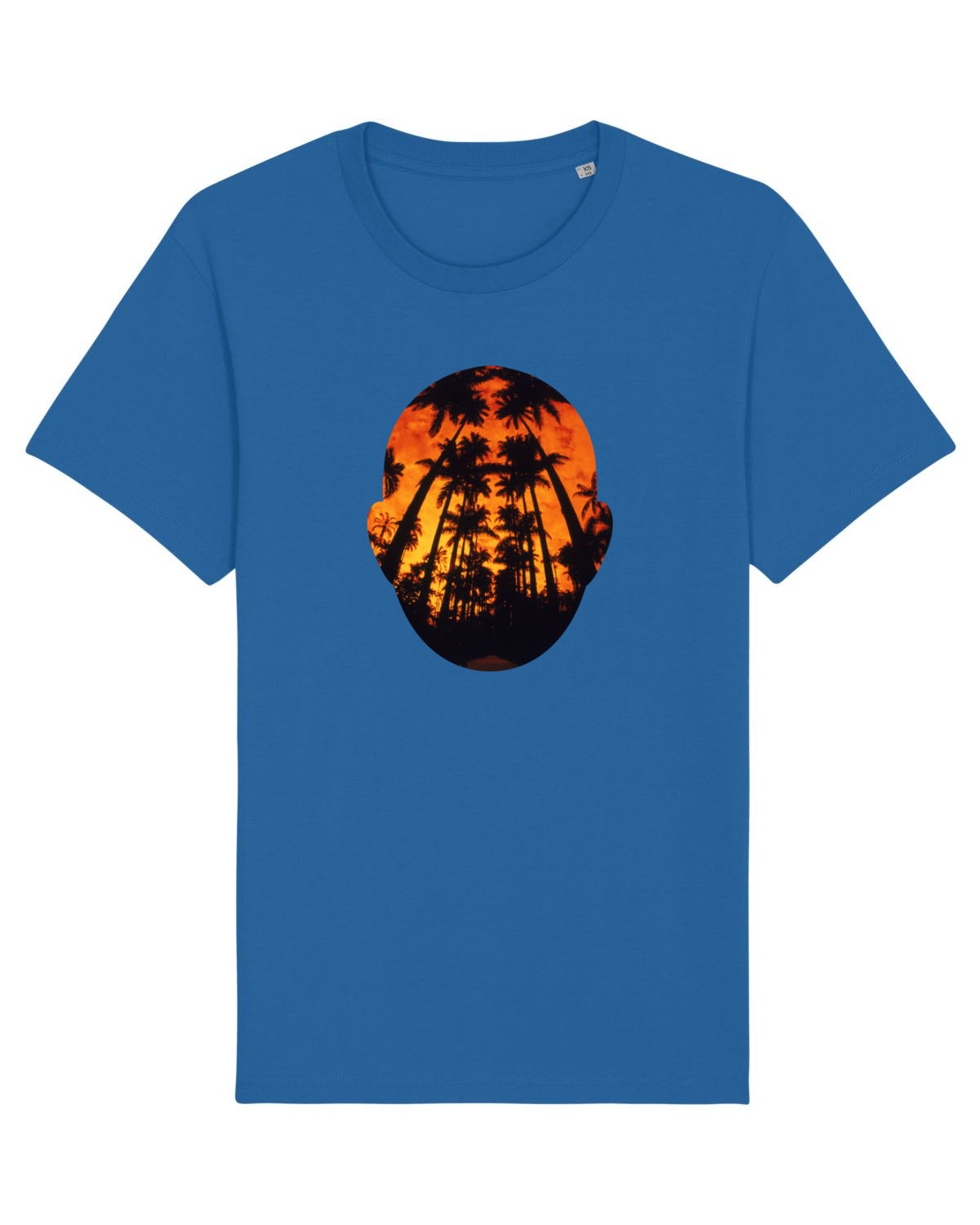 Tricou mânecă scurtă Unisex Rocker Royal Blue