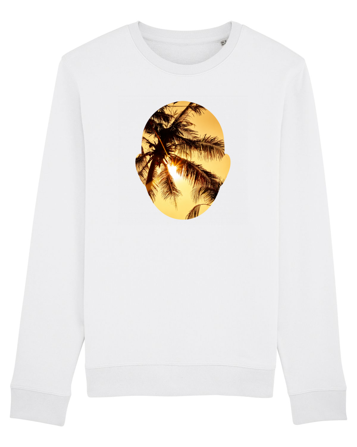 Bluză mânecă lungă Unisex Rise White