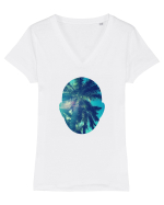 Summer In My Mind Tricou mânecă scurtă guler V Damă Evoker