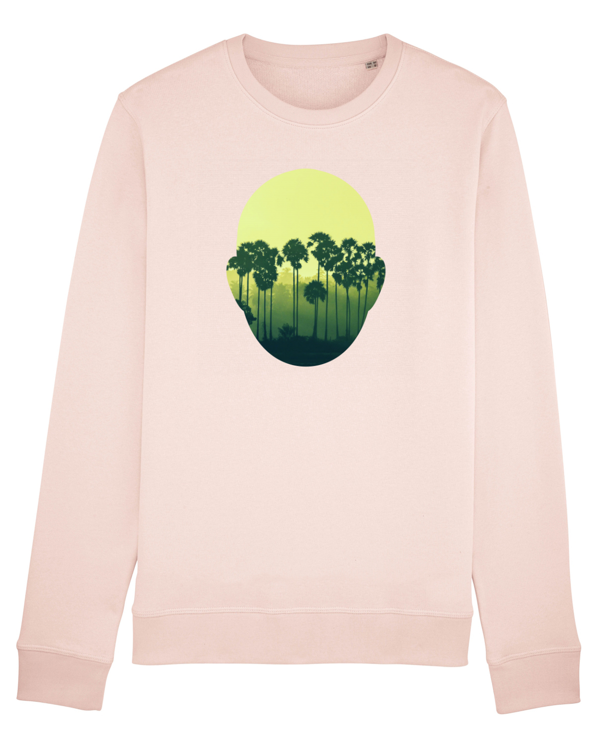 Bluză mânecă lungă Unisex Rise Candy Pink
