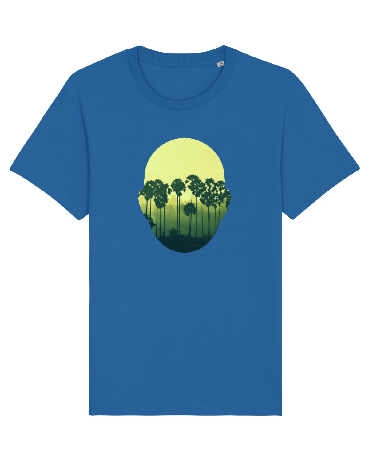 Tricou mânecă scurtă Unisex Rocker Royal Blue
