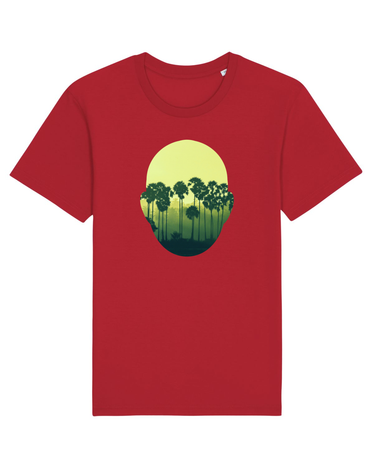 Tricou mânecă scurtă Unisex Rocker Red