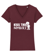 My Pitbull Tricou mânecă scurtă guler V Damă Evoker