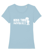 My Pitbull Tricou mânecă scurtă guler larg fitted Damă Expresser