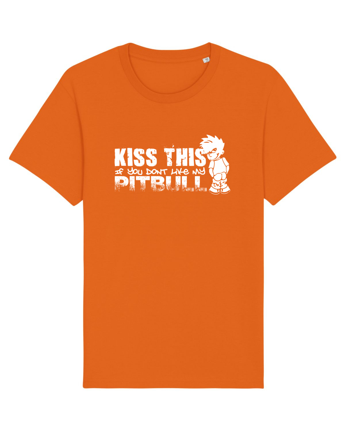 Tricou mânecă scurtă Unisex Rocker Bright Orange