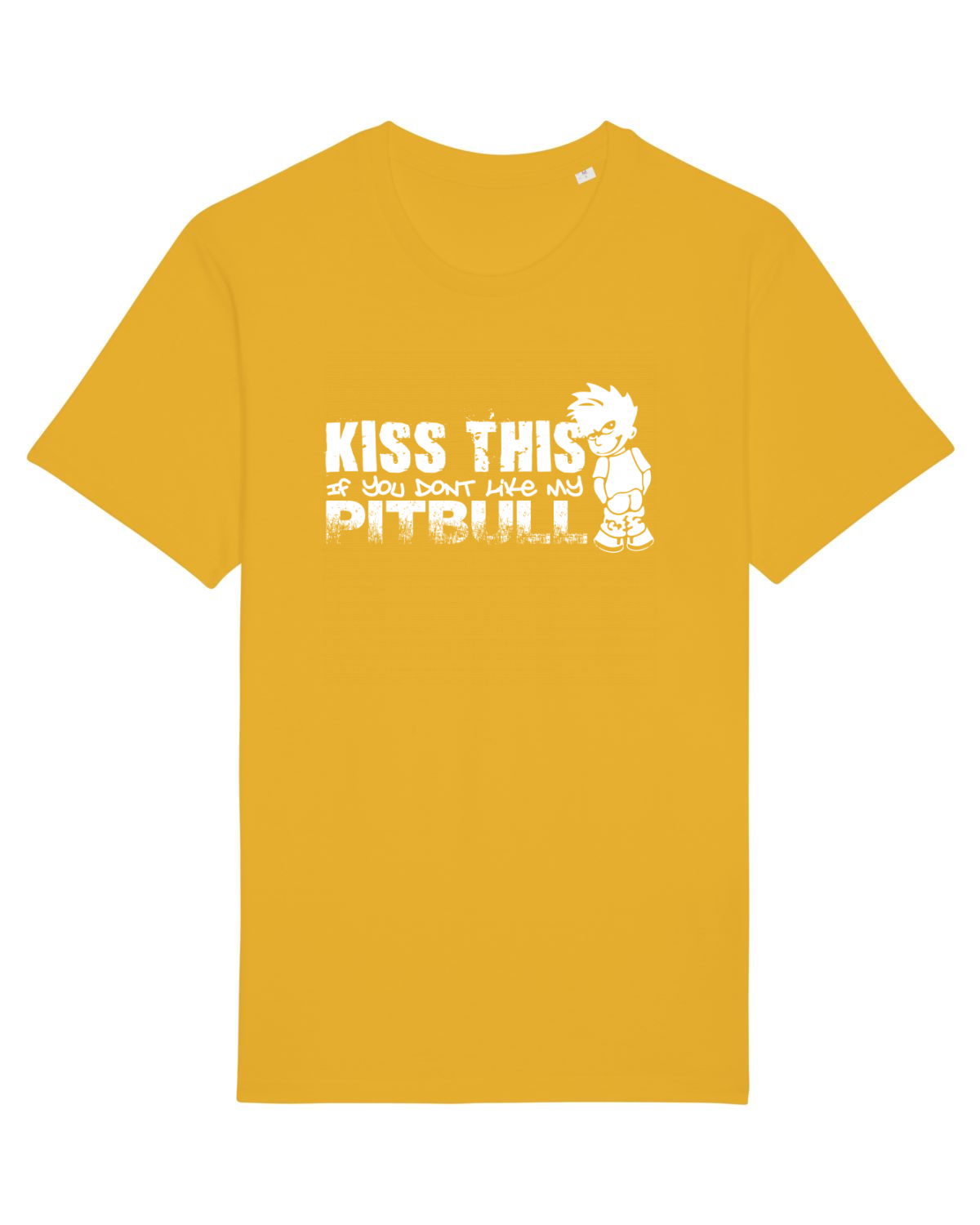 Tricou mânecă scurtă Unisex Rocker Spectra Yellow