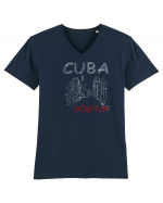 Cuba Tricou mânecă scurtă guler V Bărbat Presenter