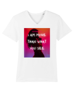 I am more than what you see Tricou mânecă scurtă guler V Bărbat Presenter