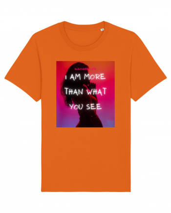 I am more than what you see Bright Orange