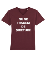 NU NE TRAGEM DE SIRETURI Tricou mânecă scurtă guler V Bărbat Presenter