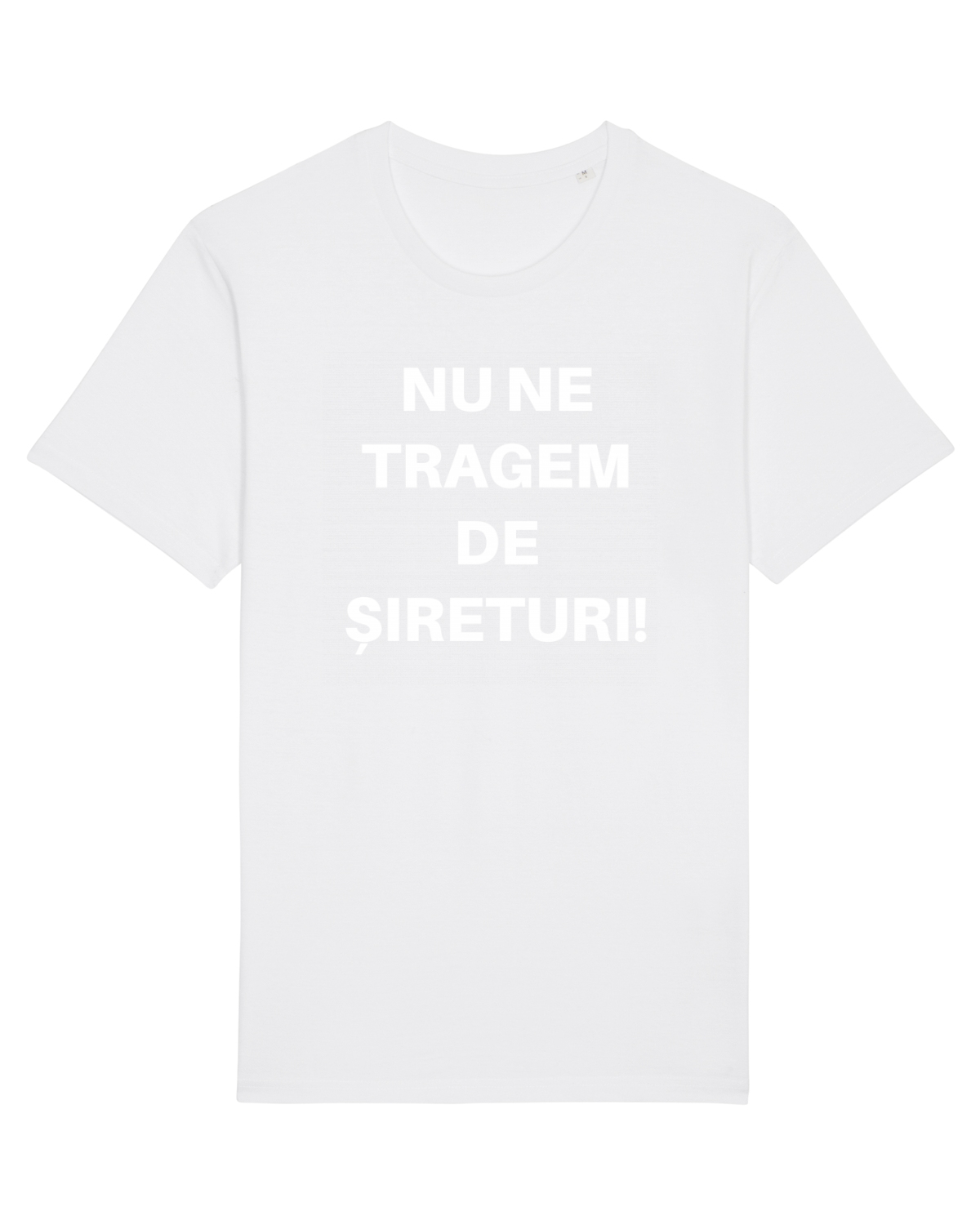 Tricou mânecă scurtă Unisex Rocker White