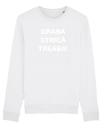 GRABA STRICA TREABA Bluză mânecă lungă Unisex Rise