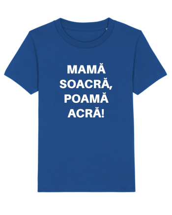 MAMA SOACRA POAMA ACRA Majorelle Blue