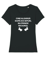 PROVERB Tricou mânecă scurtă guler larg fitted Damă Expresser