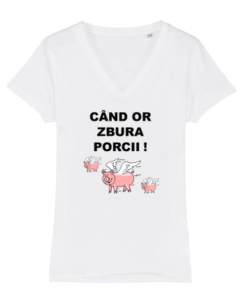 CAND OR ZBURA PORCII White