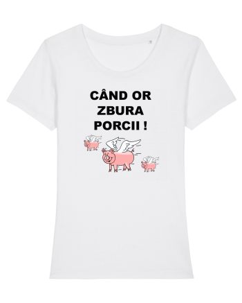 CAND OR ZBURA PORCII White