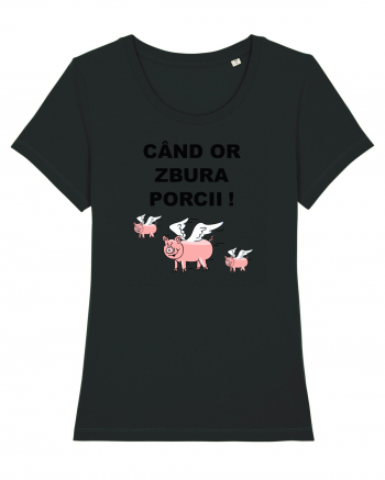CAND OR ZBURA PORCII Black