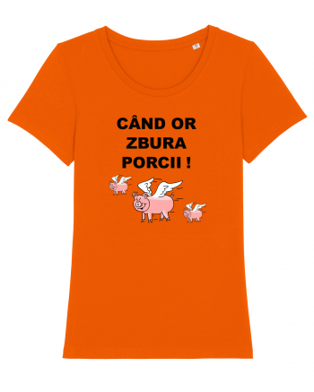 CAND OR ZBURA PORCII Bright Orange