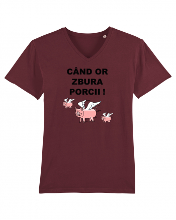 CAND OR ZBURA PORCII Burgundy