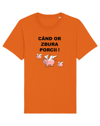 CAND OR ZBURA PORCII Bright Orange