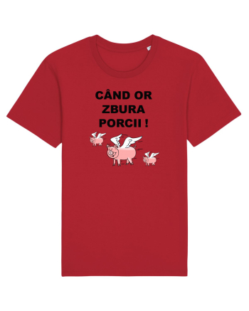 CAND OR ZBURA PORCII Red