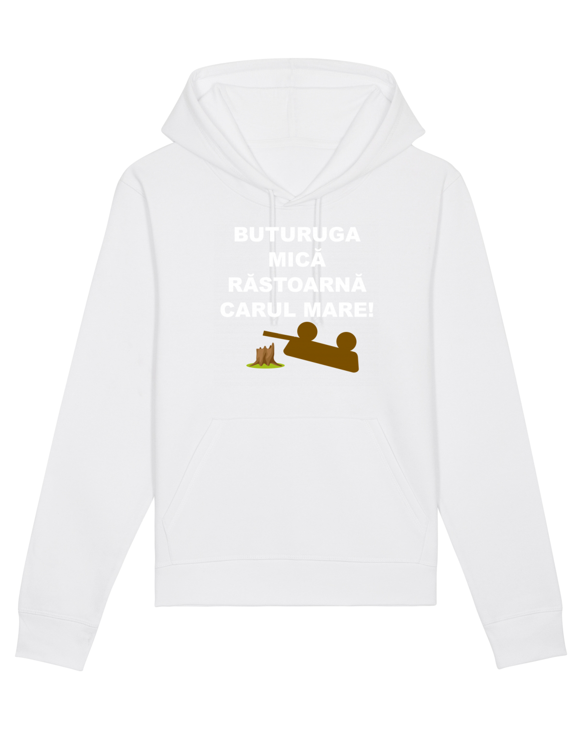 Hanorac Unisex Drummer White
