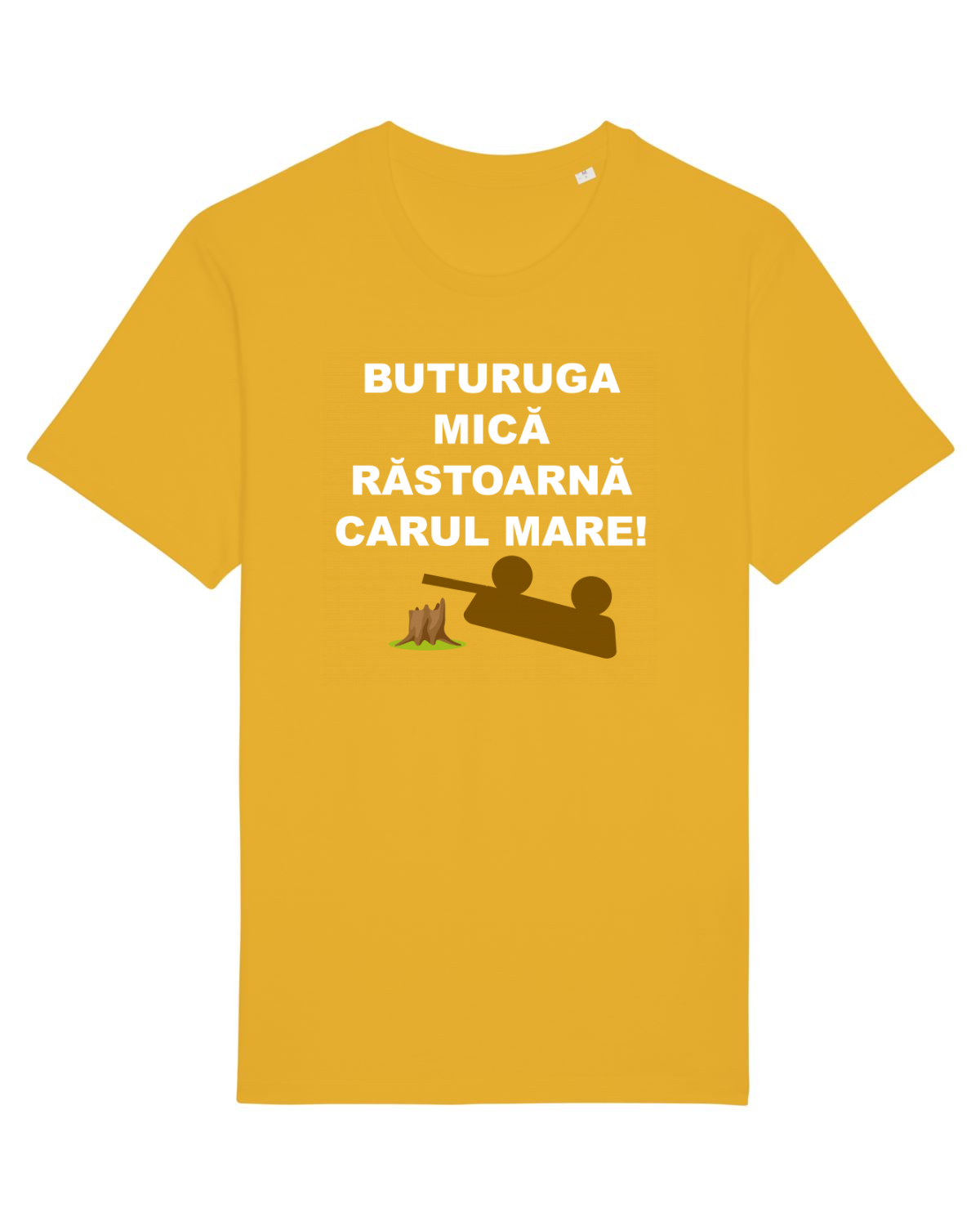 Tricou mânecă scurtă Unisex Rocker Spectra Yellow