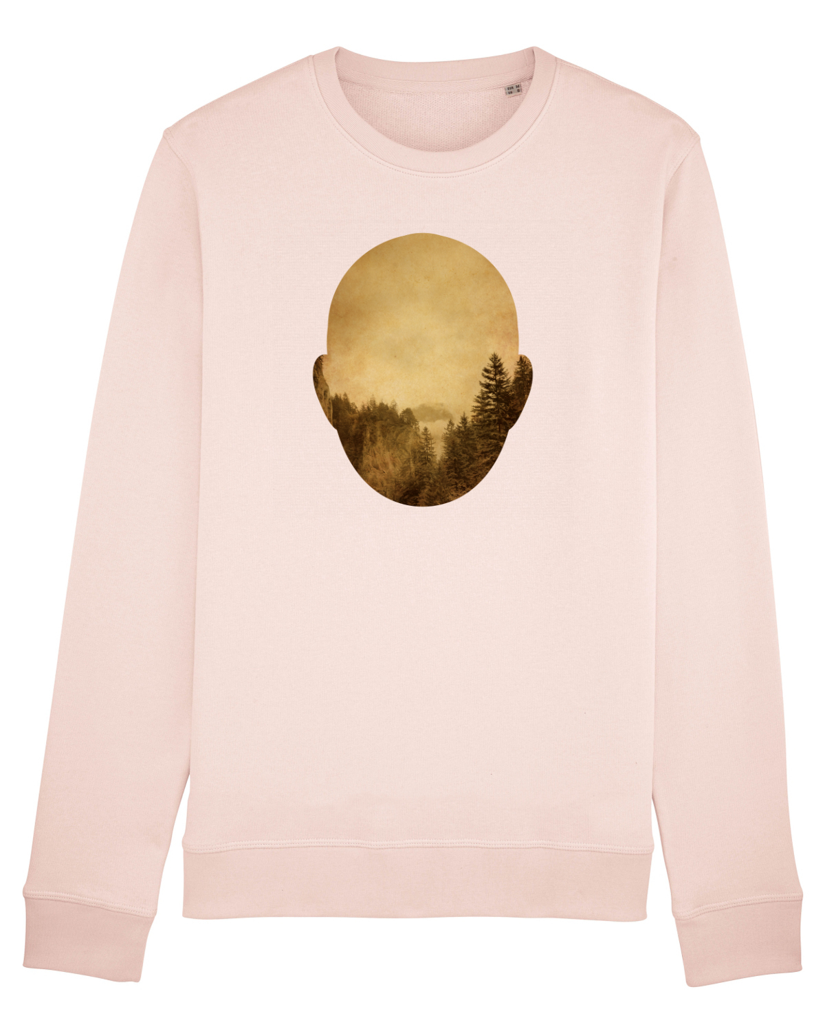 Bluză mânecă lungă Unisex Rise Candy Pink