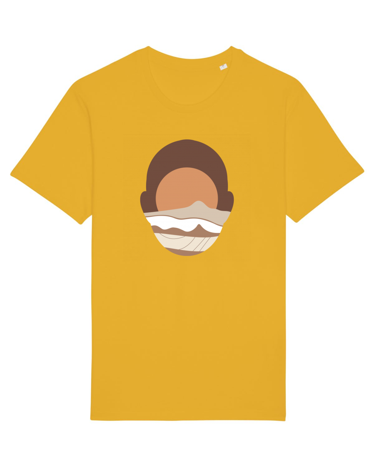 Tricou mânecă scurtă Unisex Rocker Spectra Yellow
