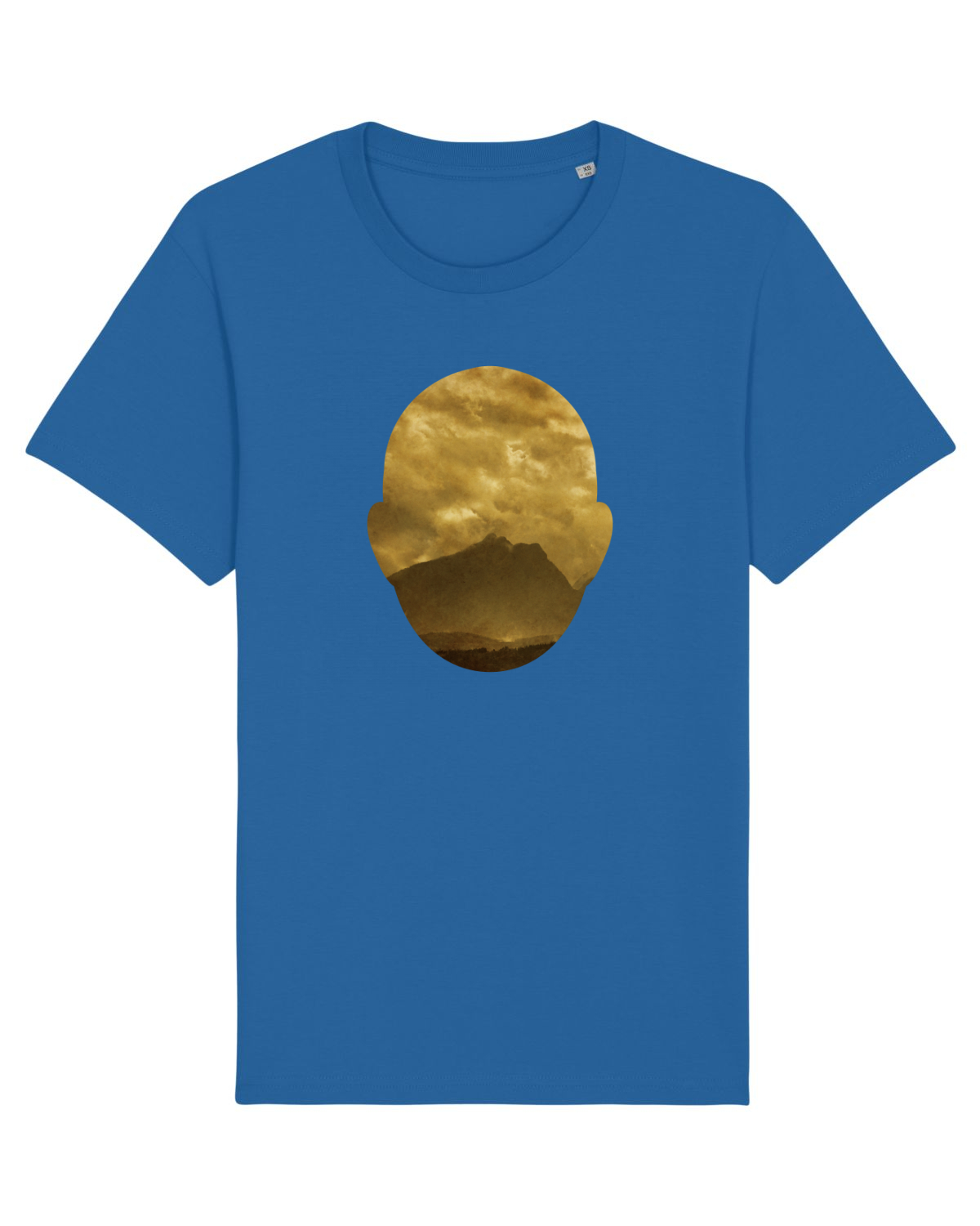 Tricou mânecă scurtă Unisex Rocker Royal Blue