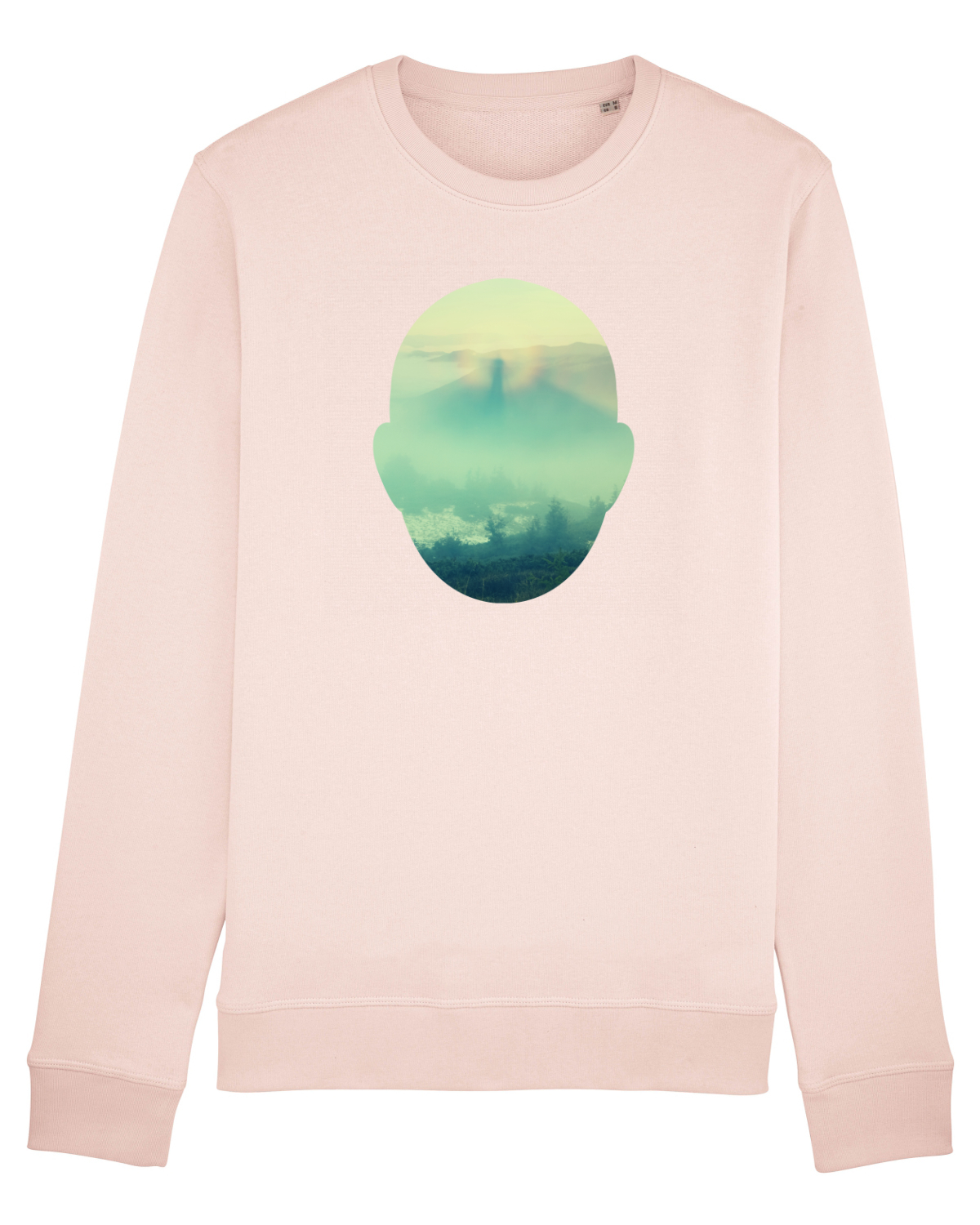 Bluză mânecă lungă Unisex Rise Candy Pink