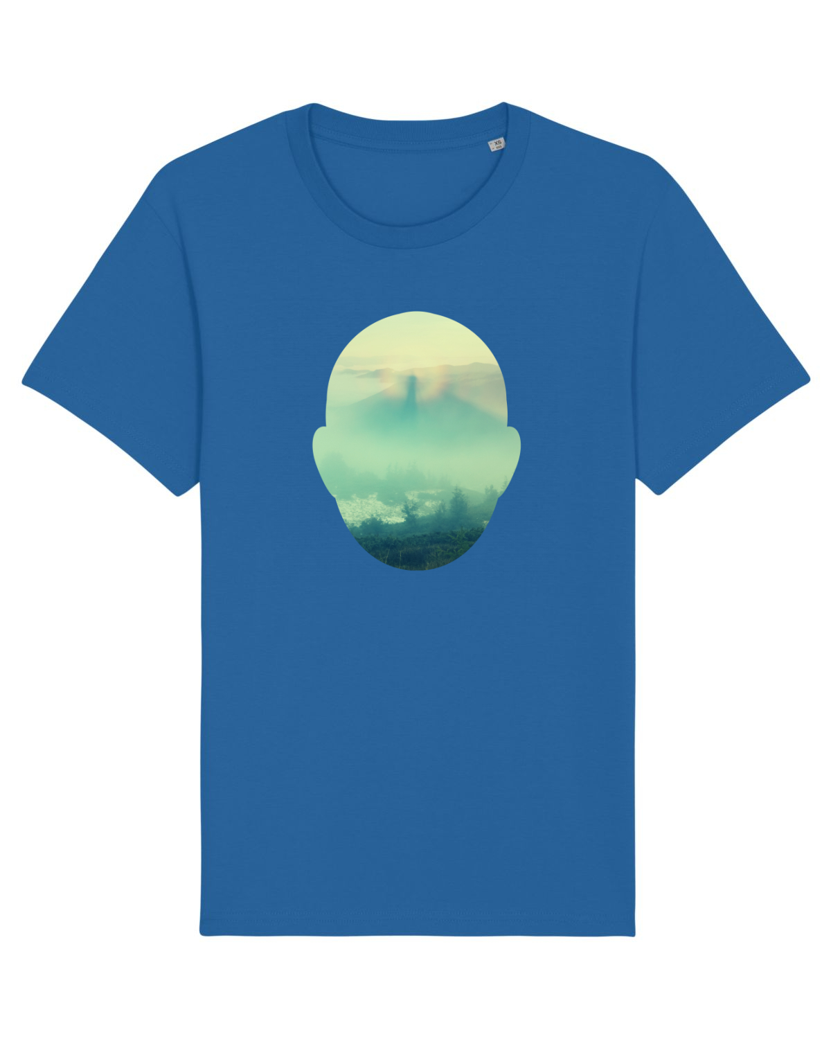 Tricou mânecă scurtă Unisex Rocker Royal Blue